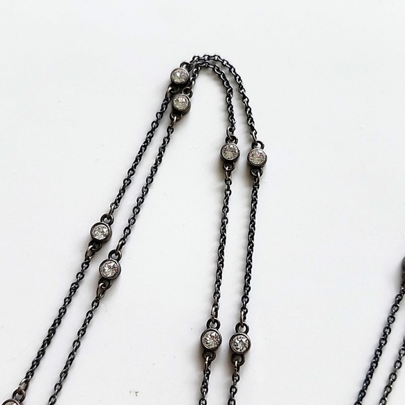 Touchstone Crystal Timeless Treasure necklace Silver Ox - Picture 3 of 5